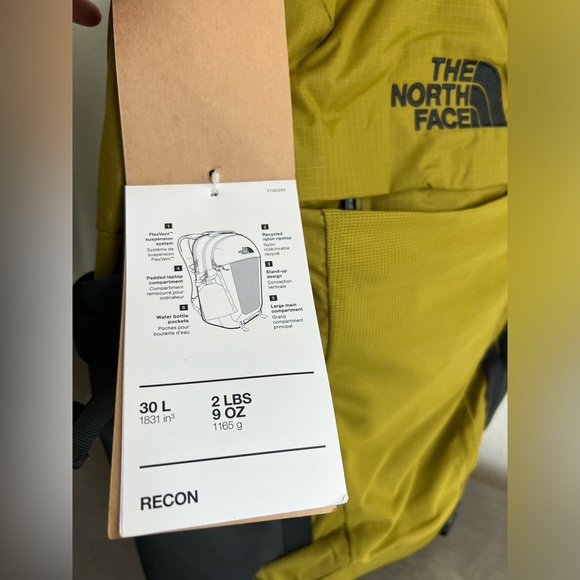 The North Face Recon Backpack in Sulphrms/TNBlack - Picture 3 of 9